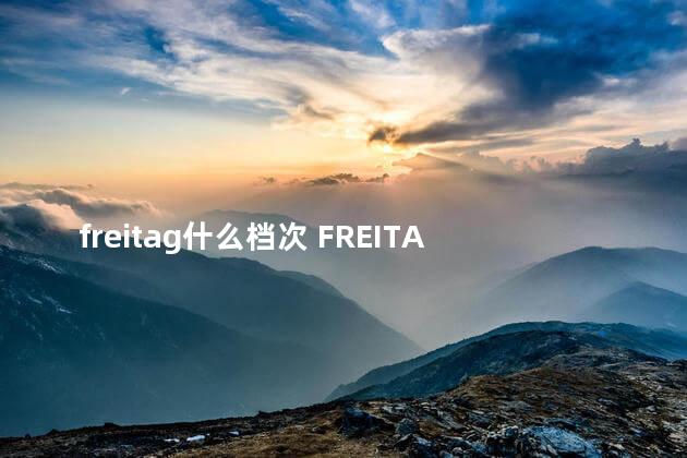 freitag什么档次 FREITAG包有没有假货